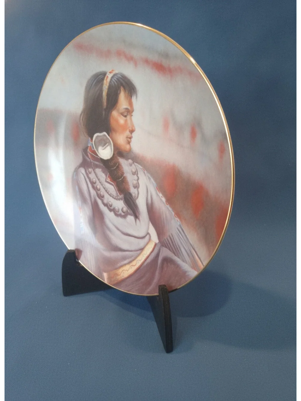 Minnehaha Limited Edition Collector's Plate by Gregory Perillo - The Princess
